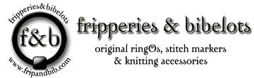 Fripperies & Bibelots ringO XL Snag Free Stitch Markers (Exclusive Shephardess colourway)